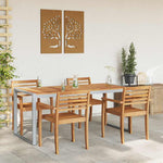 Garden Dining Table Grey 180 x 90 x 75 cm 4010604