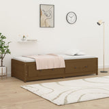 Day Bed without Mattress Honey Brown 90x200 cm Solid Wood Pine 821592