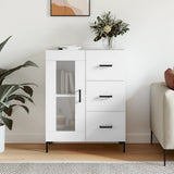 Sideboard White 69.5x34x90 cm Engineered Wood 828044