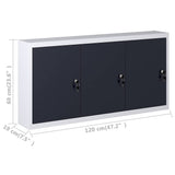 Workbench with Three Wall Panels and One Cabinet 3053436