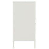 Sideboards 2 pcs White 36x39x79 cm Steel 843023