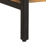 Console Table 140x35x70 cm Solid Wood Mango 373613
