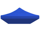 ZNTS Party Tent Roof 3x6 m Blue 44987
