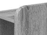Bed Frame with Storage Grey Sonoma 100 x 200 cm Engineered Wood 3433338