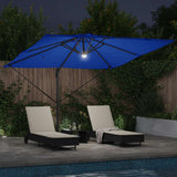 Roma Parasol Blue 286 x 284 x 270 cm Aluminium and Polyester 42003356