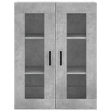 Highboard Concrete Grey 69.5x34x180 cm Engineered Wood 3198413