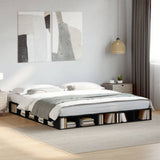 Bed Frame without Mattress Black 200x200 cm 3280448