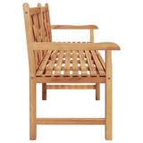 Garden Bench Brown 228 x 60 x 90 cm Solid teak wood 42001967