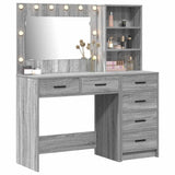 Dressing Table Light Grey 78.5 x 41 x 135 cm Engineered wood 3334196