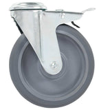 16 pcs Bolt Hole Swivel Casters 125 mm 277878