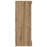 LED Sideboard Artisan Oak 41 x 37 x 100 cm Engineered Wood 863055