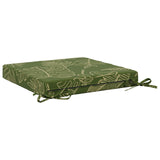 Seat Cushions SOEST 4 pcs 100% Polyester Leaf Design 944578