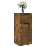Sideboards 2 pcs Smoked Oak 30x30x70 cm Engineered Wood 817001