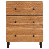 Side Cabinet 60x33x75 cm Solid Wood Acacia 356858