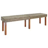 Bench Natural 160 x 35 x 45 cm Solid Mango Wood 344880