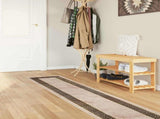 Rug Runner MARSA Black 50 x 450 cm Polyester and PVC 42023329