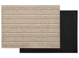 Carpet Floor Tiles 20 pcs 5 m 50x50 cm Striped Beige 147320