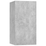 6 Piece TV Cabinet Set Concrete Grey Engineered Wood 3079099