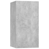 6 Piece TV Cabinet Set Concrete Grey Engineered Wood 3079099
