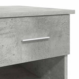 Desk with Drawer Concrete Grey 90 x 49 x 75 cm Engineered Wood 869269