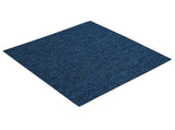 Carpet Tile Blue 50 x 50 cm 20 pcs PP and Bitumen 42032457