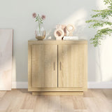 Sideboard Sonoma Oak 80x40x75 cm Engineered Wood 811820