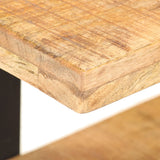 TV Cabinet 90x40x40 cm Rough Mango Wood 320493