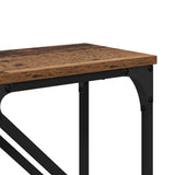 Console Table 2 pcs Old Wood 100 x 28 x 75 cm Engineered Wood 882886