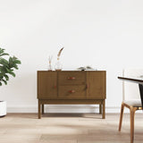 Sideboard Honey Brown 110x40x78 cm Solid Wood Pine 823527