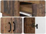 Sideboard Old Wood 66 x 34.5 x 92 cm Engineered Wood 895363