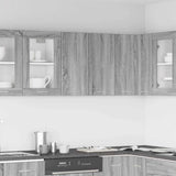 Hanging Cabinet Lyon Grey Sonoma 60x31x60 cm Engineered Wood 815112
