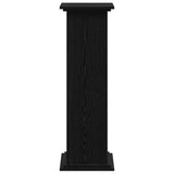 Plant Stand Black Oak 33 x 33 x 100 cm Engineered wood 869238