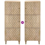 Highboard 40x33x110 cm Solid Wood Mango 358277