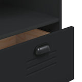 Bookcase VIKEN Black 80x40x90 cm Engineered Wood 374945
