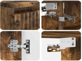 Bathroom Furniture Set 4 pcs Smoked Oak 3407451