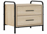 Bedside Cabinet 2 pcs Sonoma Oak 40 x 30 x 50 cm 8013485