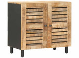 Storage Cabinets 2 pcs Brown 60 x 33.5 x 75 cm Solid Mango Wood 3310164