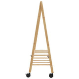 Clothes Rack Natural Bamboo Bamboo Medium Foldable 4008903