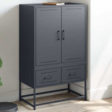 Highboard Anthracite 68x39x111.5 cm Steel 846610