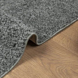 ZNTS Shaggy Rug PAMPLONA High Pile Modern Green 160x160 cm 375302