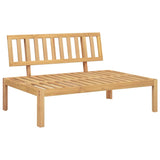 Pallet Sofa Set Natural Wood Solid Acacia wood Large Modular 3209317