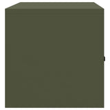 Storage Cabinet Olive Green 90 x 40 x 40 cm Steel 891632