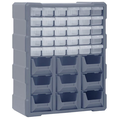 ZNTS Multi-drawer Organiser with 39 Drawers 38x16x47 cm 149604