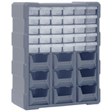 Multi-drawer Organiser with 39 Drawers 38x16x47 cm 149604