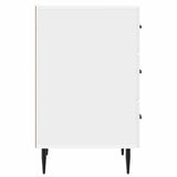 Bedside Cabinet with Drawer High Gloss White 43 x 41 x 66.5 cm 894789