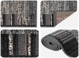 Runner Rug FLORNES Woven Grey 100 x 400 cm PP 7 mm 42057483