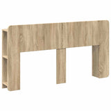Headboard Cabinet with Storage Sonoma Oak Engineered Wood 8001221