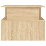 Coffee Table Sonoma Oak 90x55x42.5 cm Engineered Wood 834280
