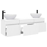 Bathroom Cabinet Set 3 pcs White 49 x 44.5 x 66.5 cm 3405757