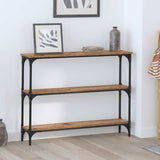 Console Table Old wood 100 x 22.5 x 75 cm Engineered Wood 883503